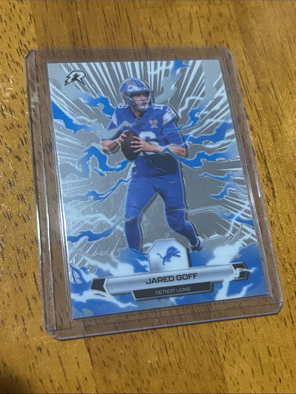 Topps Jared Goff Detroit Lions Card - Blue Silver